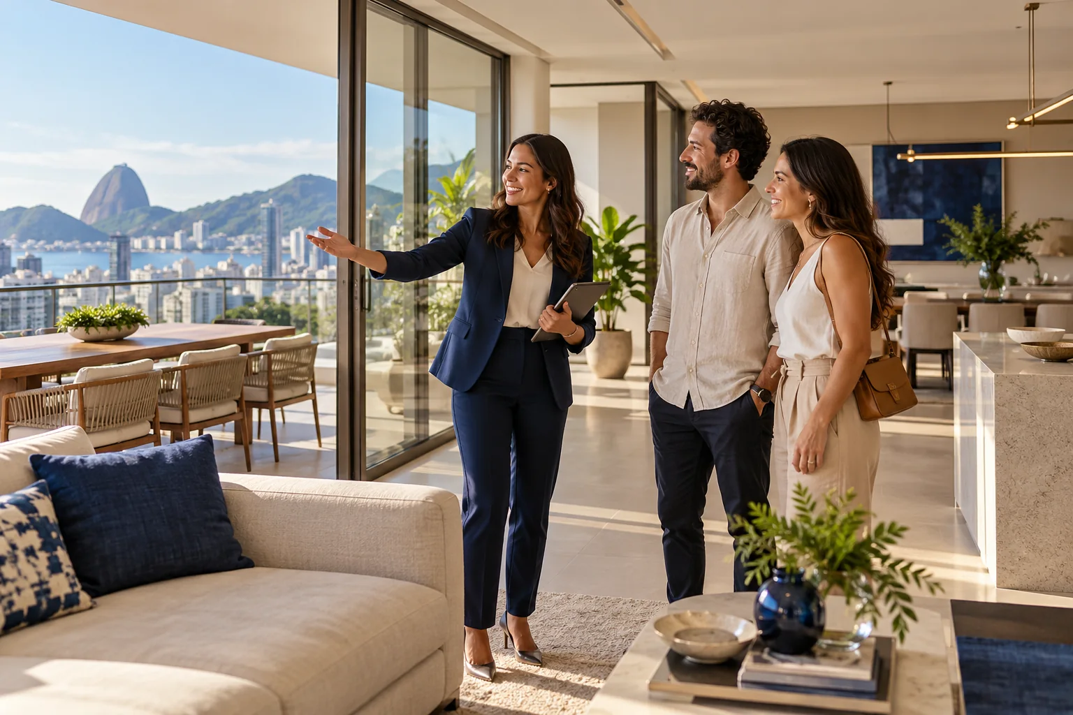Cena profissional para imobiliárias